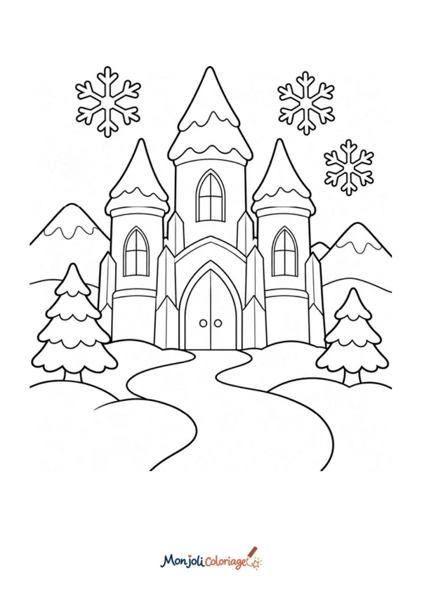 Chateau de neige - chateau de glace