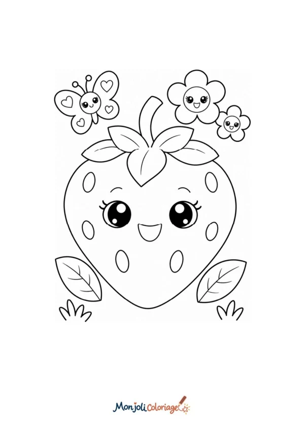 Fraise kawaii