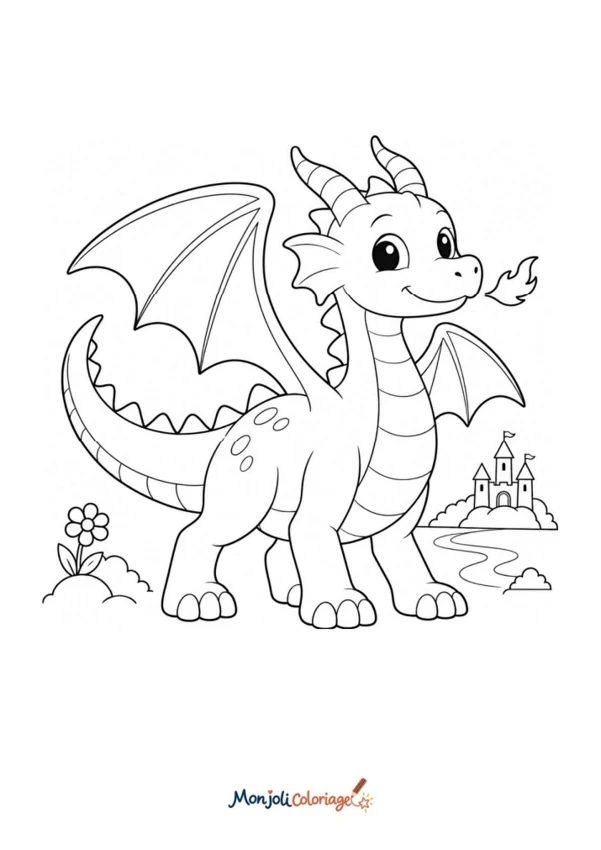 Dragon cracheur de feu
